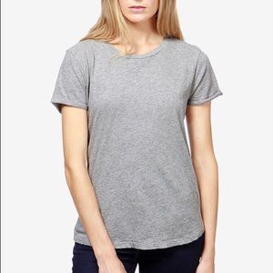 NEW Lucky brand glitter t shirt tee small s grey
